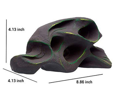 Plecoceramics Honeycomb Aquarium Hiding cave Decoration for bettas Cichlids plecos