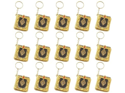 15PCS Mini Quran Keychain, Mini Islamic Keychain, Miniature Pendant Book Keyring, Small Muslim Keychains