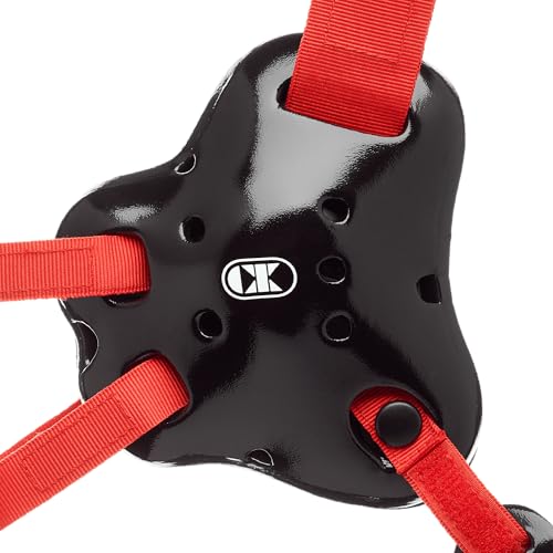 Cliff Keen Fusion Wrestling Headgear - color: Black / Scarlet