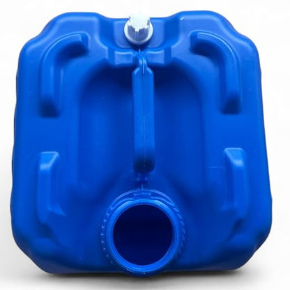 5 Gallon Hedpack with Cap | Carboy | Brewing & Fermentation | Stackable | BPA FREE- Food Safe (BLUE) - color: Blue