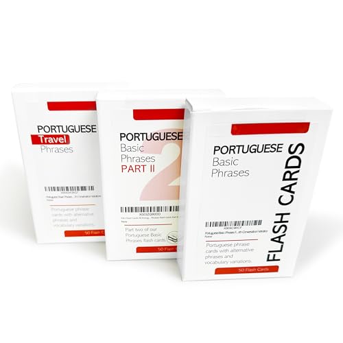 Pat's Flash Cards 150 Essential Portuguese Phrases Bundle - style: All Products Bundle