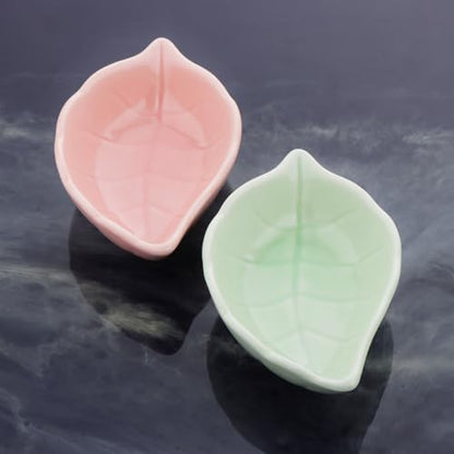 4 Pack Hamster Ceramic Food Bowl, Small Animals Chew-Resistant Food and Water Dish for Hamster Gerbil Hedgehog Rat Rodent (Colors May Vary)