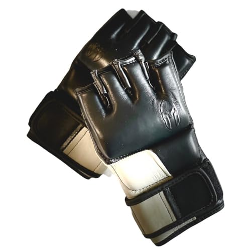 Victorbudo MMA Gloves for Men & Women, Martial Arts Bag Gloves, Kickboxing Gloves with Open Palms, Boxing Gloves for Punching Bag, Sparring, Muay Thai, MMA - size: X-Large