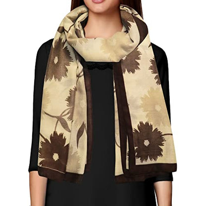 FINIZO Women's Fashion Scarves, Lightweight Cotton Blend Neck Scarves - color: 41