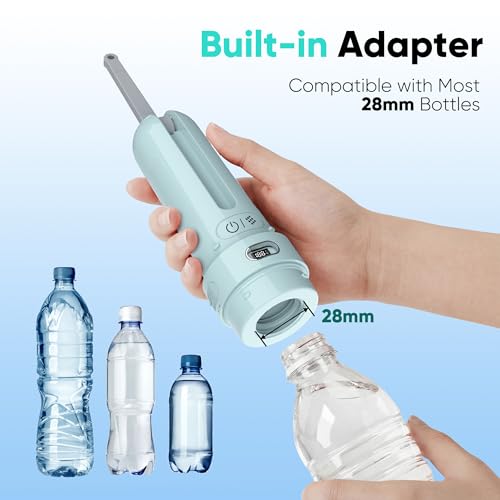 Electric Portable Bidet – Rechargeable Travel Bidet for Women Postpartum Care & Personal Hygiene | with 3 Pressure Modes for Home Travel & Camping (Aqua) - color: Aqua