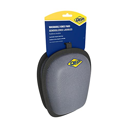 QEP Washable Knee Pads with Neoprene Fabric Liner and EVA Foam Cushion