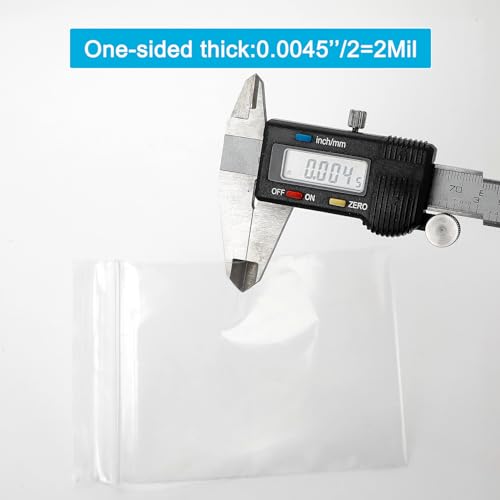 6''x 9'', (Pack of 200) 2 mil Thick Clear Plastic Reclosable Zip Poly Bags with Resealable Lock Seal Zipper for Photo, Jewelry, Bakery, Treats, Travel, Storage, Packaging & Shipping… - size: 6" x 9"