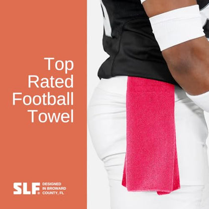 SLEEFS Football Cotton Towel (Pink) - color: Pink