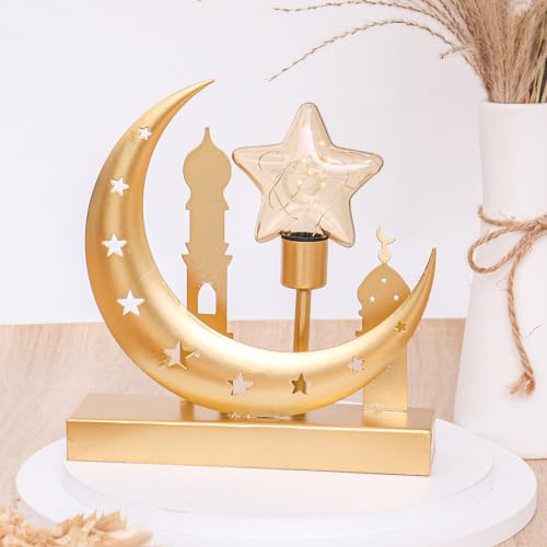 Ramadan Lantern Lights,Ramadan Candle Lantern,Eid Mubarak LED Lamp,Ramadan Hanging Lantern Decorations for Home Style 20 - color: Style 20