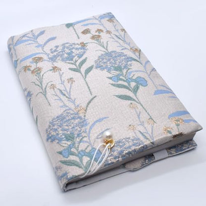 BLBMH 5.5x8.5 Fabric Book Cover for Paperback Bible Women - Dandelions Blue - color: Dandelions Blue, size: 8.5in