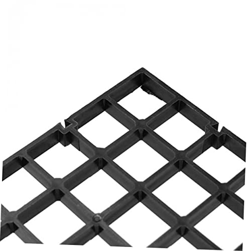 Yardwe 4pcs Fish Breeder Net for Aquarium Black Fish Segregation Board Fry Separation Tray Easy to Install Net Hatchery for Safe Breeding Environment