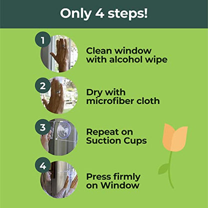 Window Garden Veg Ledge Suction Cup Window Shelf – Create an Indoor Garden, Hold Your Planter Pots, Seed Starter, Figurines on Your Window. Grow Herbs, Microgreens, Succulents, Sleek (3 Pack) - size: 3 Medium (Original)
