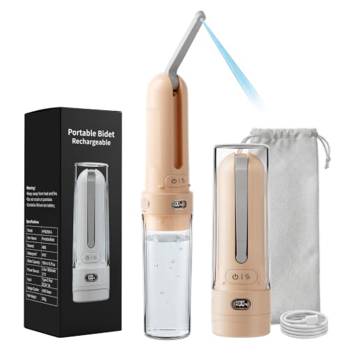 Electric Portable Bidet for Postpartum Care, Light Orange - color: 3 Orange