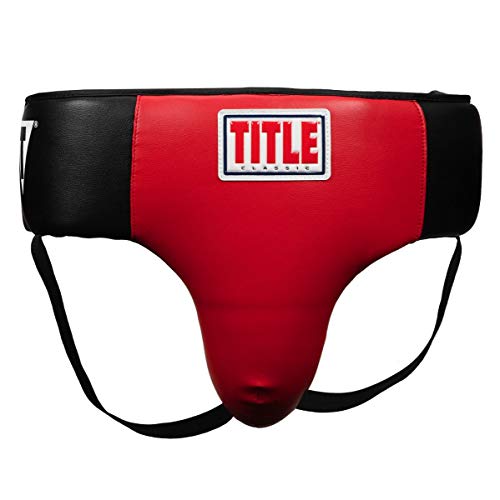 TITLE Boxing Classic Deluxe Groin Guard 2.0 - MMA, Muay Thai Cup Protector for Men - size: Medium