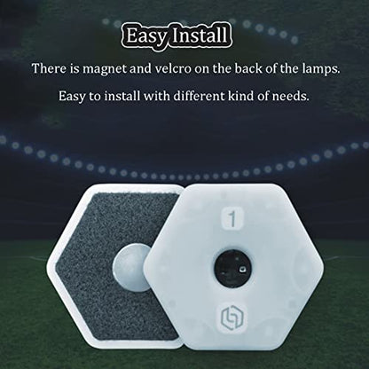 Reaction Training Light lamp Speed Agility Response Equipment Basketball Boxing fencingPhysical Rehabilitation of Flash