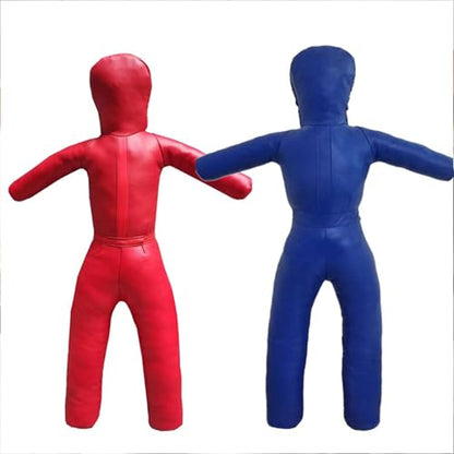 predolo Unfilled Wrestling Dummy Grappling Training Aid Sparring Punching Bag, Blue