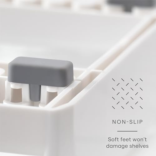 YouCopia StoreMore Adjustable Pot Lid Organizer, Standard, White - size: Lid Holder Classic