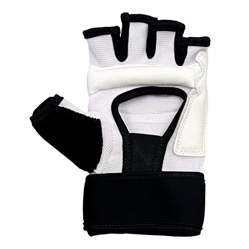 Teka Taekwondo Punch Bag Training Gloves, MMA Grappling Gloves for Sparring Martial Arts Boxing Training for Adults and Kids - size: Large