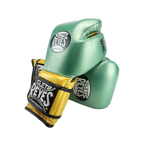 CLETO REYES Training Boxing Gloves with Hook and Loop Closure for Sparring and Heavy Punching Bags, Men and Women, MMA, Kickboxing, Muay Thai - color: WBC Edition, size: 12oz.