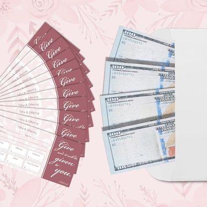 Eaasty 200 Pieces Church Offering Envelopes My Offering Bill Size Envelope Church Tithe Envelopes for Donations, Religious Occasions(Simple Style) - style: Simple Style