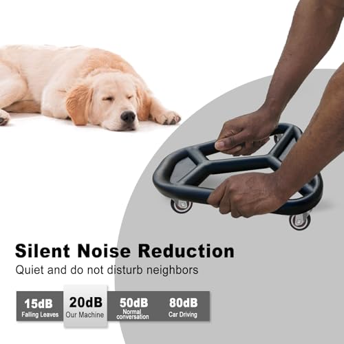 HOTWAVE Ab Roller Wheel for Core Workout – Extra-Wide Ab Exercise Equipment for Abs, Arms & Back – Stable & Quiet Fitness Roller for Home Gym Strength Training – Includes Knee Pad – For Men & Women - style: roller-black
