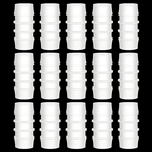 Feelers 3/4" x 3/4" Plastic Hose Barb Fitting 15 Pack, Equal Barbed Splicer Connector, Straight Union Adapter for Aquarium, Air Line, Fuel Line, Liquid Transfer - size: 3/4 inch, style: 15pcs-Straight