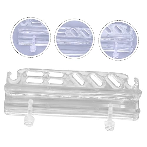 LIOOBO Aquarium Cleaning Supplies Tool Holder Rack Water Grass Tool Organizer Easy Install for Fish Tanks