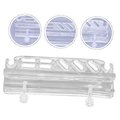 LIOOBO Aquarium Cleaning Supplies Tool Holder Rack Water Grass Tool Organizer Easy Install for Fish Tanks
