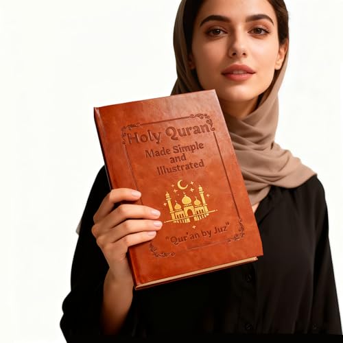 XronSlute The Quran Journey-Holy Quran Made Simple And Illustrated,All 114 Surahs Quran Study Guide,Easy-To-Understand