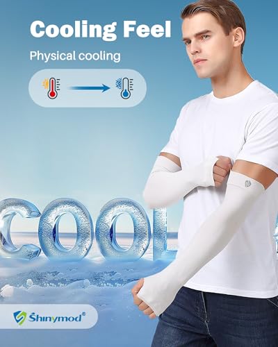 Arm Sleeves for Men Women UV Sun Protection Compression Arm Warmer Tattoo Cover Up, Sports Golf Cooling Sleeves - color: 3 Pairs_black*1+white*1+grey*1