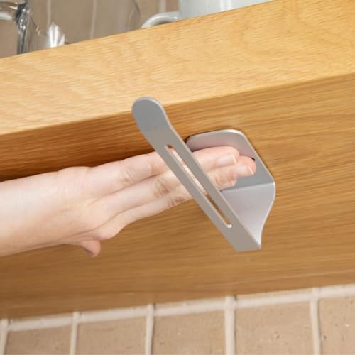 2pcs Cup Lid Organizer Kitchen Storage Hooks Multifunctional Storage for Kitchen, Cabinet, Bathroom