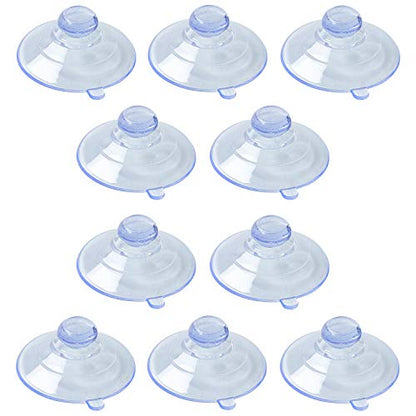 QDiShi 10 Pcs Radar Detectors Suction Cups for Clear Cobra Escort and Beltronics Radar Detector Mount