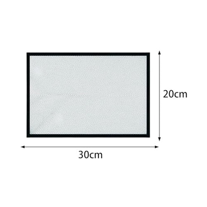 Baoblaze Fish Tank Lid Cover Top Cover Anti Jumping Aquarium Screen Transparent Mesh Netting Replacement Net Fish Guard, 30x20cm - size: 30x20cm