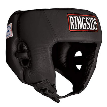 Ringside Competition Boxing Muay Thai MMA Sparring Head Protection Headgear Without Cheeks - color: Red, size: Small
