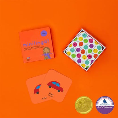 Minilingo Arabic / English Bilingual Flashcards: Bilingual memory game with Arabic & English cards (Minilingo Bilingual Flashcards)
