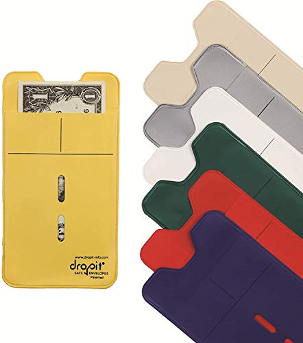 UBICON Reusable Vinyl Safe Deposit Envelope, Multi Color, Size 100 | Secure Cash Handling | Heavy-Duty Vinyl Construction | Color-Coded Organization - color: Combo, size: 100