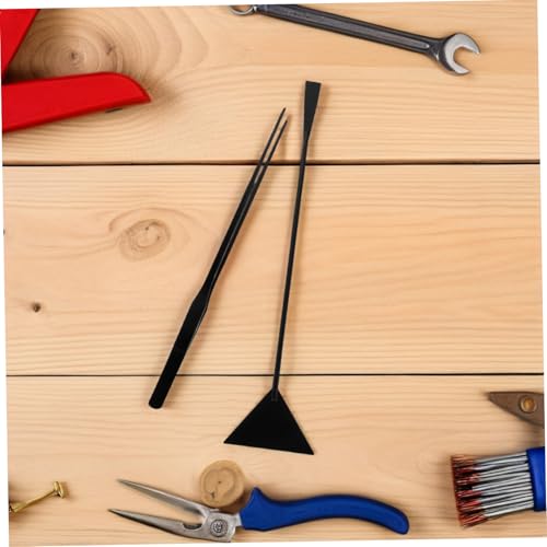 Balacoo 1 Set Stainless Steel Trimming Scissors Tweezers Spatula Essential Tools for Precise Maintenance and Water Grass Care Fish Tanks