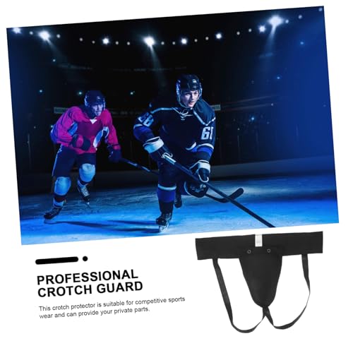 YARNOW Wear Resistant Portable Groin Protector Comfortable Crotch Guard for Training Supplies Breathable Design for Boxing Karate Taekwondo and Sports Activities