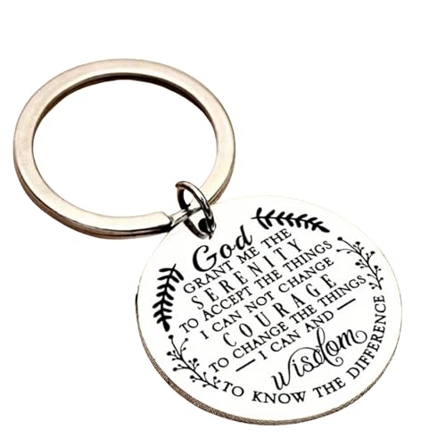 Christian Faith Keychains Prayer Religious Gifts