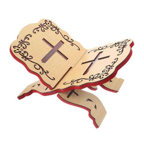 Quran Stand Holder Craftsmanship Multi-Functional Book Stand for Islamic Books Prayer Texts and Music Scores for Home Reading and Learning