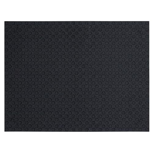 Mohawk Home Heavy Duty Rubber Stall Mat - Gym Floor- Under Dog Crate - All Purpose Utility 2'x3' - 1/2" Thick - size: 2' X 3'