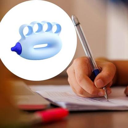 Colaxi Kids Hand Grip Strengthener,Hand Exercise Ball,Multiple Resistance Levels Ergonomic 10–15 Strength Train,Finger Exerciser - color: blue