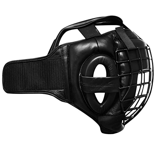 Metal Caged Martial Arts Head Protector