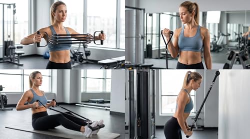 Pedal Resistance Band with Handle, 2026 Upgrade Multifunction Pedal Resistance Band, Elastic Pull Rope for Abs, Legs, Glutes, Arms, Waist - color: Pueple, size: 25-50 lb