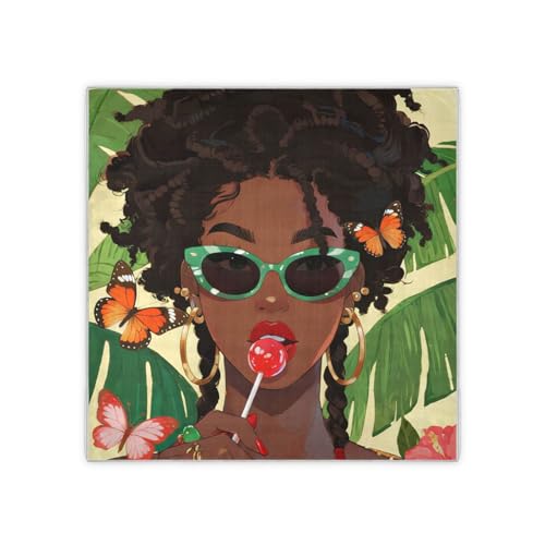 Head Scarf for Women,35" Large Square Hair Scarves Bandana Fashion Neck Scarf - color: Color 18