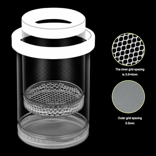 Fish Breeder Box for Raising Fry in Aquariums with Suction Cup Mounting/Floating Breeding Box 3Pcs Floating Hatchery Incubator