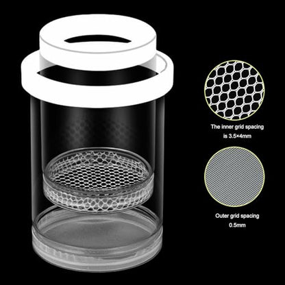 Fish Breeder Box for Raising Fry in Aquariums with Suction Cup Mounting/Floating Breeding Box 3Pcs Floating Hatchery Incubator