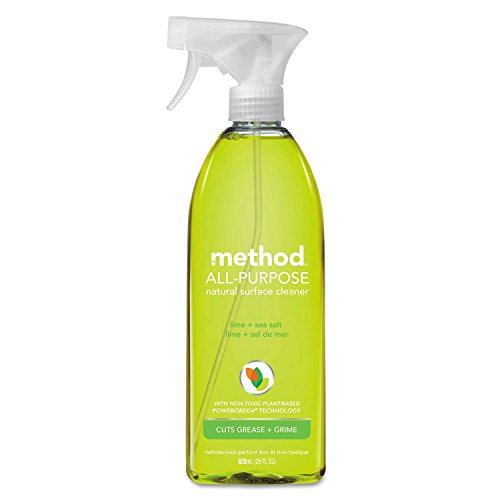 Method 01239 All Surface Cleaner, Lime & Sea Salt, 28 oz Bottle, 8/Carton - size: 224 Fl Oz (Pack of 1)