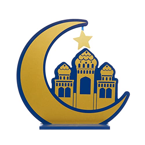amscan 9914177 Opulent Eid Wooden Sign - 30Cm - style: Wooden Sign