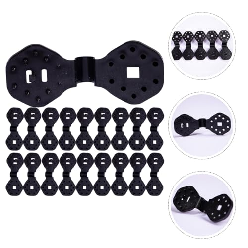 FOMIYES 100pcs Reusable Mesh Buckle Clips Heavy Duty Plastic Shade Cloth Clamps Non-slip Sunshade Net Clips for Greenhouse and Garden Farm Ranch Accessories